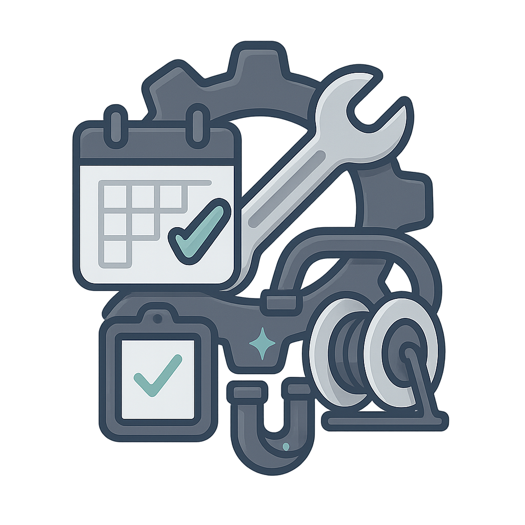 Illustration entretien et maintenance pour syndics, commerces et copropriétés